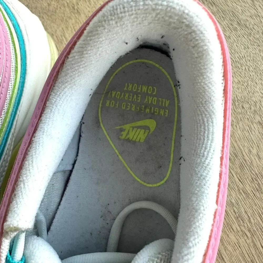Nike Air Max 97 -‎ Pink/Green - Size 7